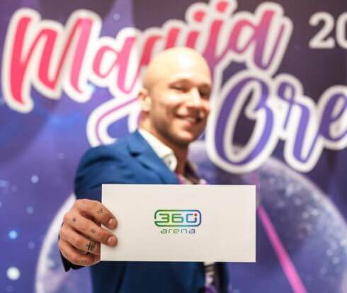 Oro akrobatikos renginys „Magija Ore“ 360 Arenoje