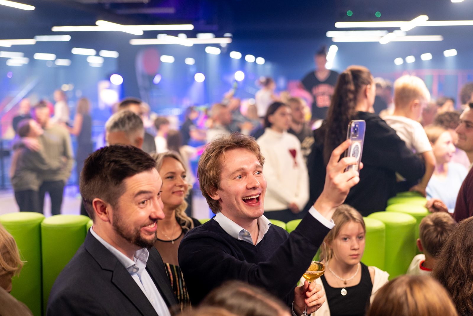 Džiugūs svečiai 360 Arenos renginyje